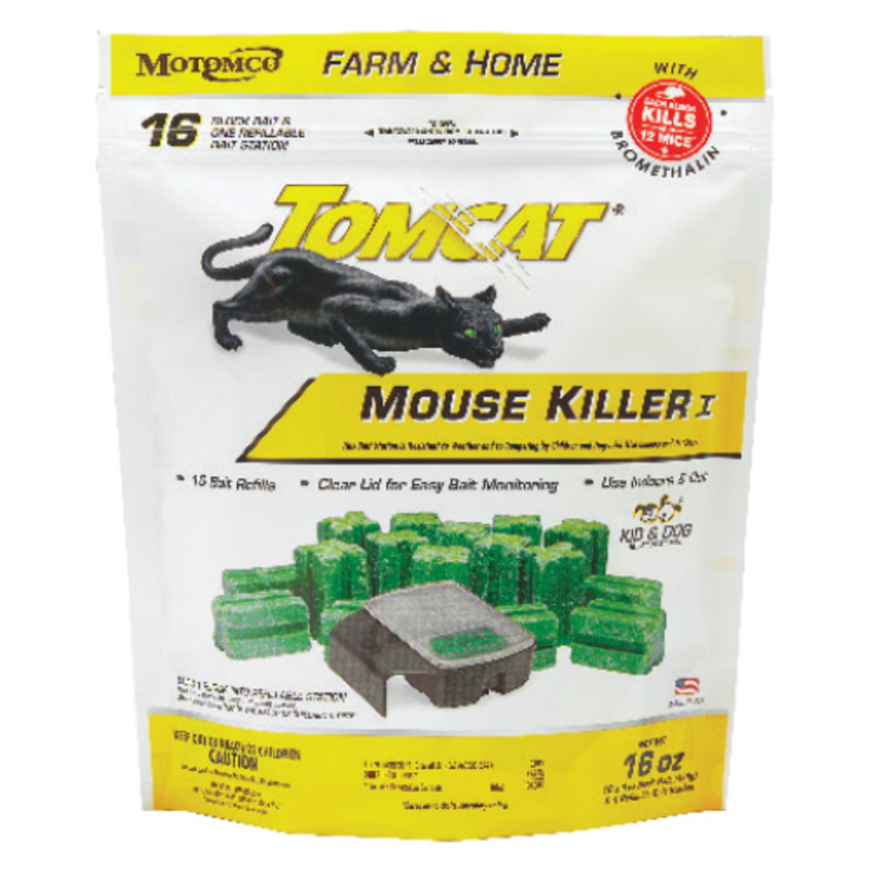16 Pk. Refillable Tomcat Mouse Killer