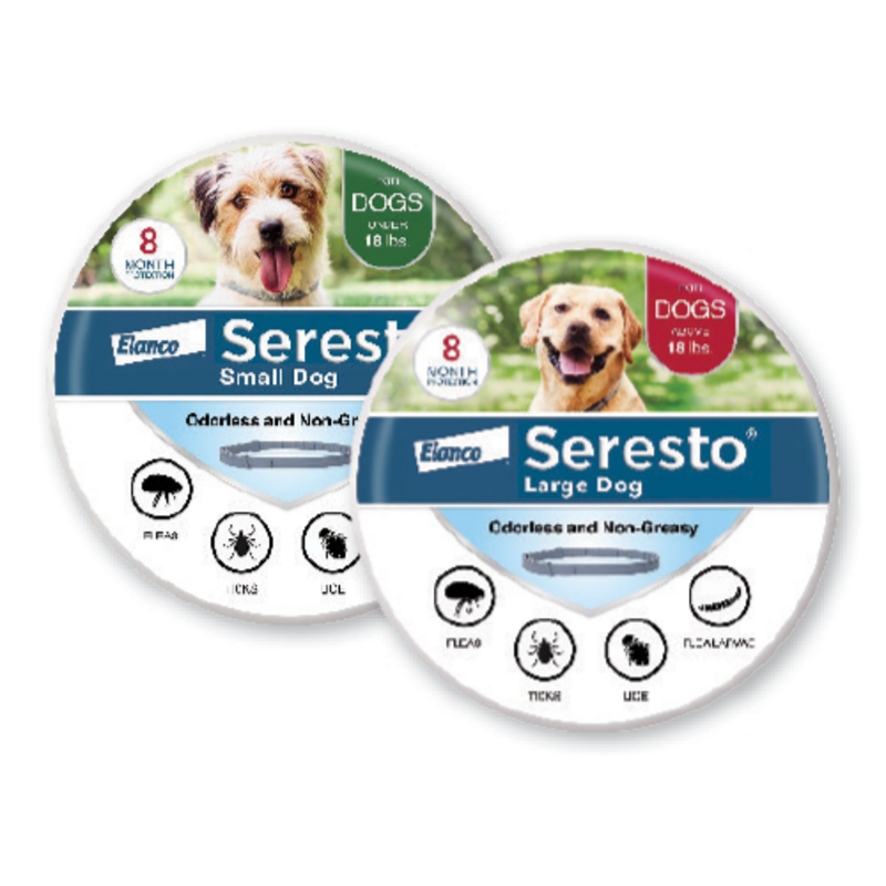 Bayer Seresto Flea & Tick Collar for Small Dogs