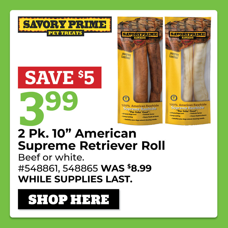 2 Pk. 10" American Supreme Retriever Roll