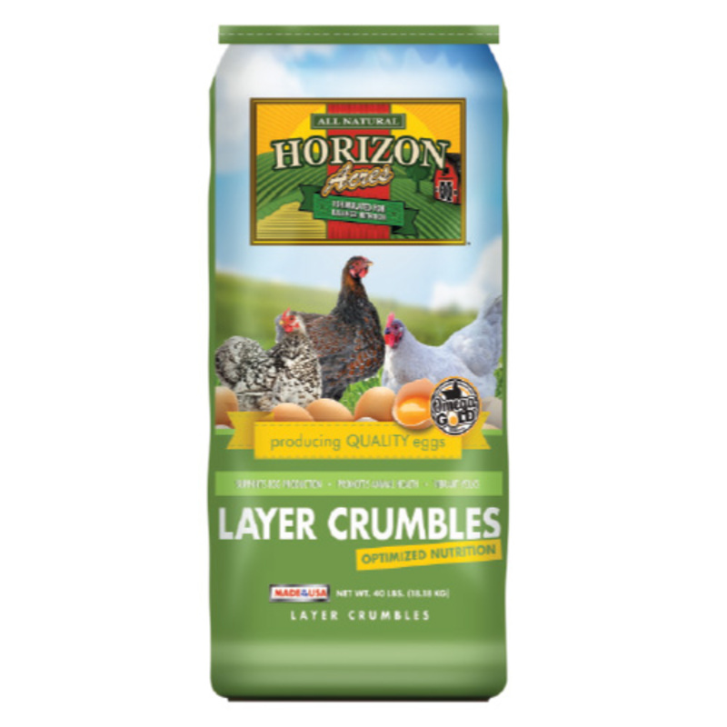 40 Lb. Horizon Acres Egg Layer Crumbles