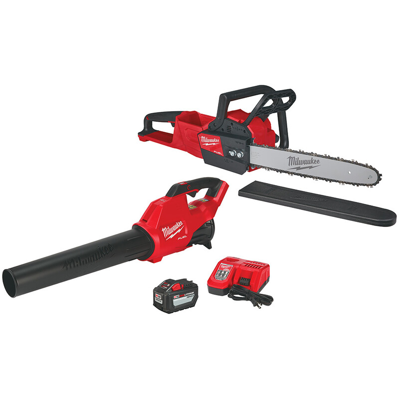 Milwaukee M18 Chainsaw & Blower Combo Set